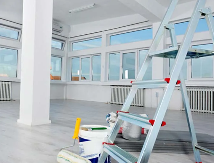 Commercial office painting in Durham, NC